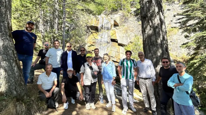 Bursalı turist rehberleri İnegöl’ün zenginliklerini keşfetti
