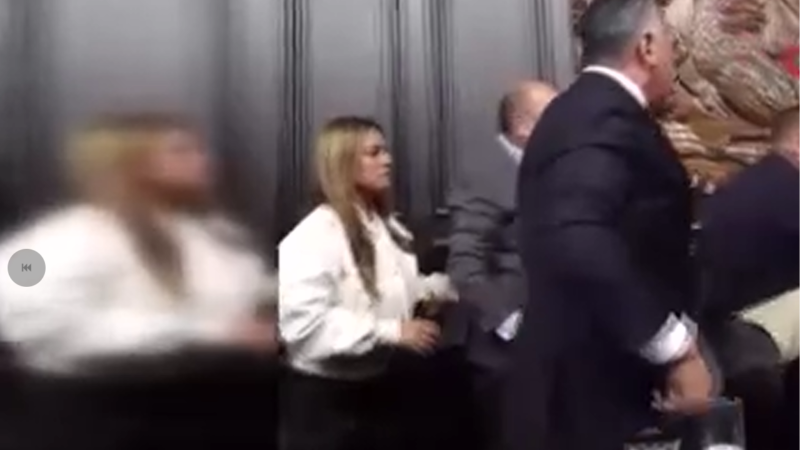 Meksika Senatosu'nda kavga