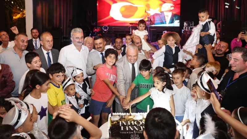 Nilüferli çocuklara sünnet şöleni
