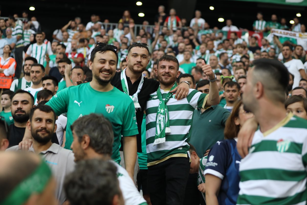 (FOTO GALERİ) Bursaspor-1461 Trabzon FK taraftar fotoğrafları