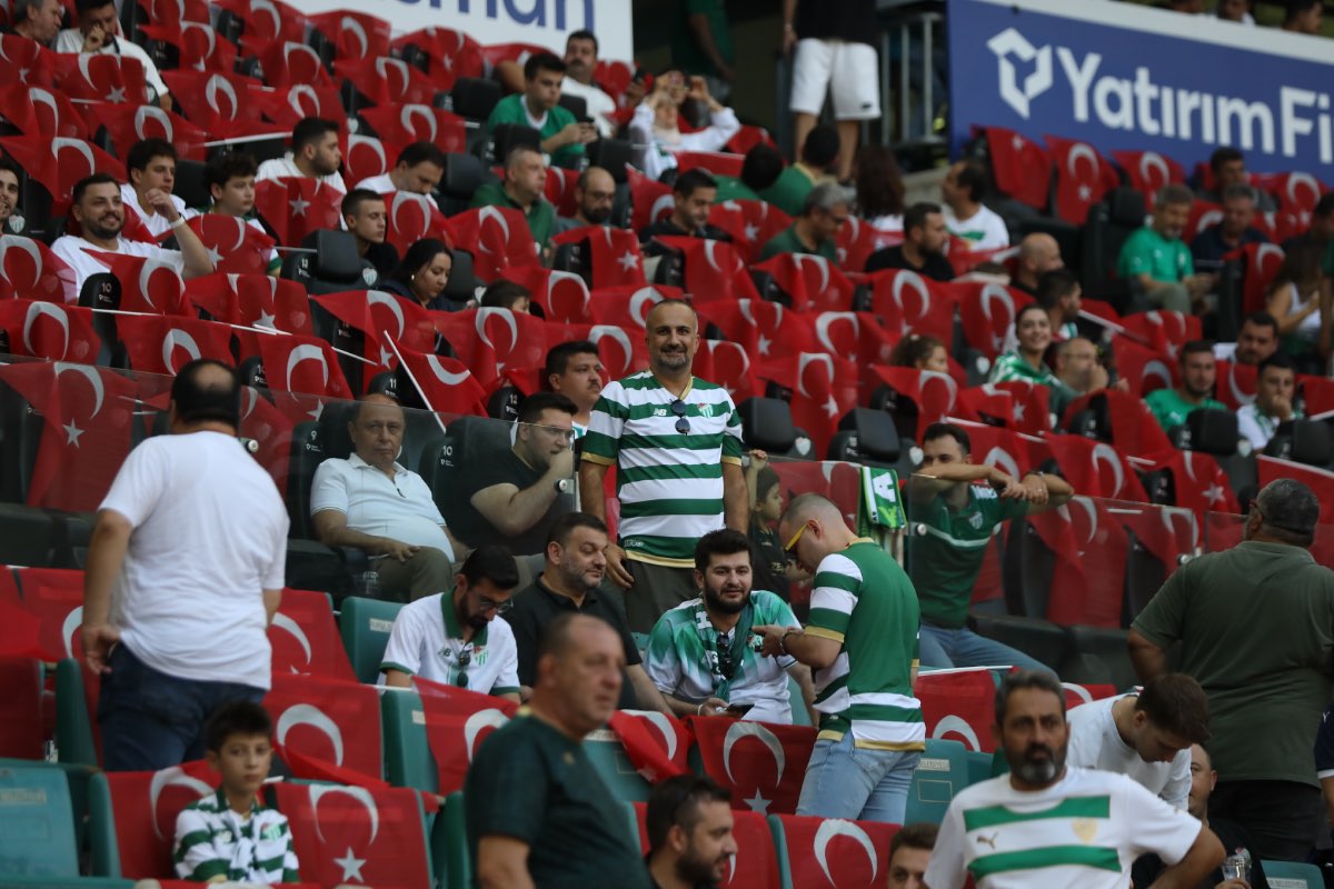 (FOTO GALERİ) Bursaspor-1461 Trabzon FK taraftar fotoğrafları