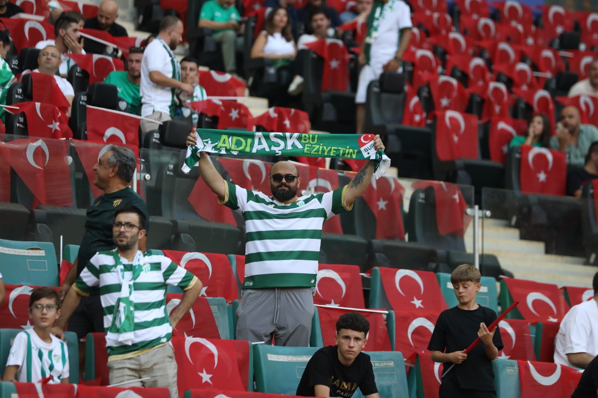 (FOTO GALERİ) Bursaspor-1461 Trabzon FK taraftar fotoğrafları