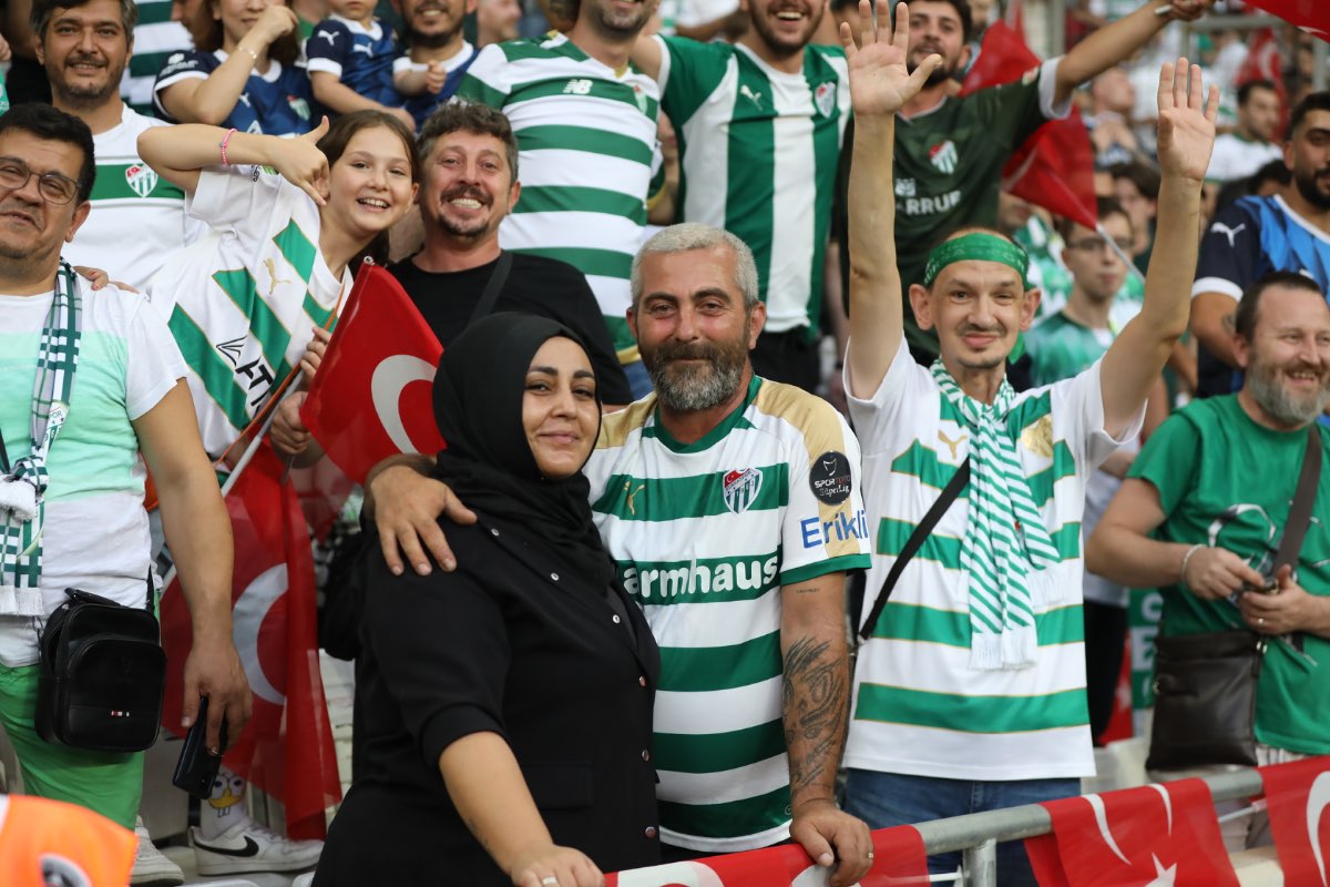(FOTO GALERİ) Bursaspor-1461 Trabzon FK taraftar fotoğrafları
