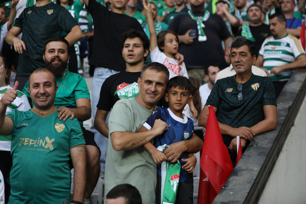 (FOTO GALERİ) Bursaspor-1461 Trabzon FK taraftar fotoğrafları