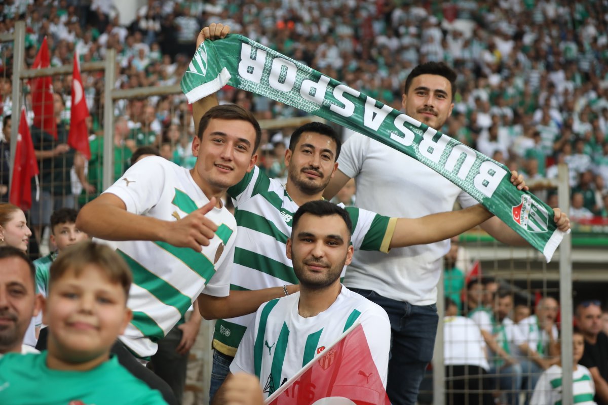 (FOTO GALERİ) Bursaspor-1461 Trabzon FK taraftar fotoğrafları
