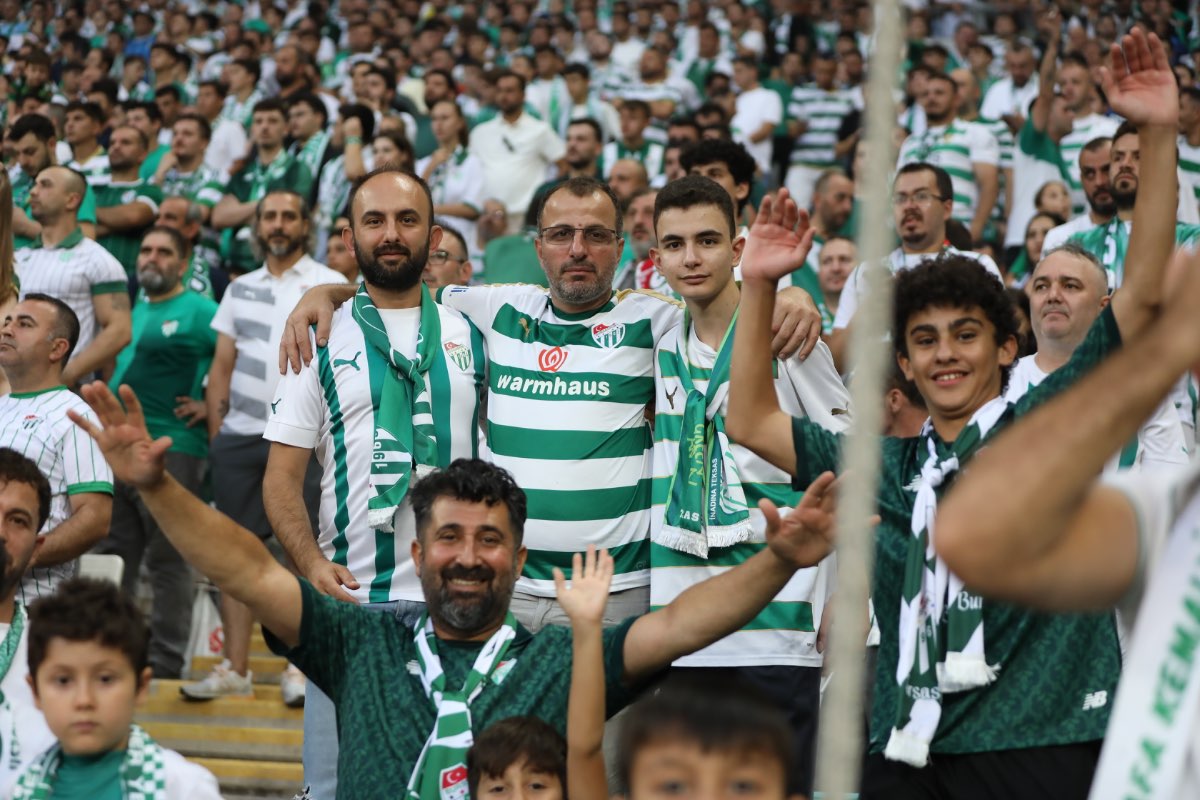 (FOTO GALERİ) Bursaspor-1461 Trabzon FK taraftar fotoğrafları