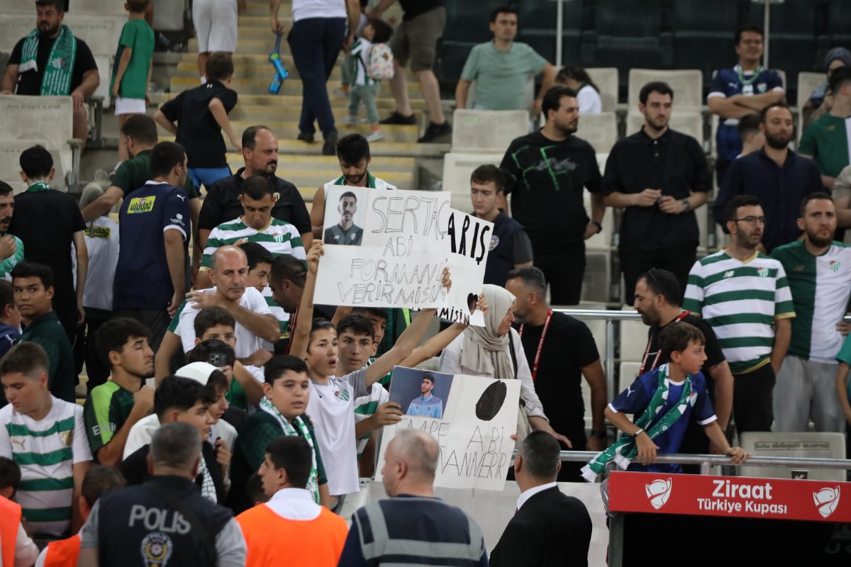 (FOTO GALERİ) Bursaspor- Söğütspor taraftar fotoğrafları -1