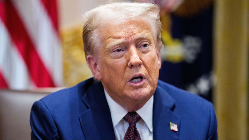 Trump: "Bazı Avrupalı liderler bugün veya salı günü tek tek ülkemize gelecekler"