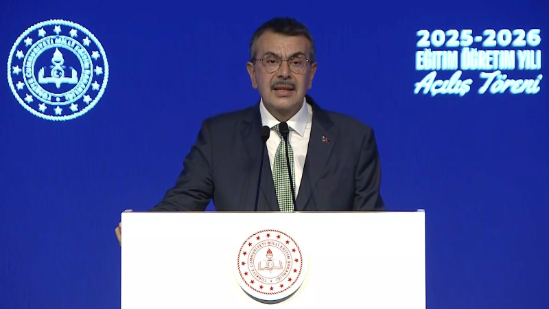 Bakan Tekin, 2025-2026 Eğitim Öğretim Yılı Açılış Töreni’nde konuştu