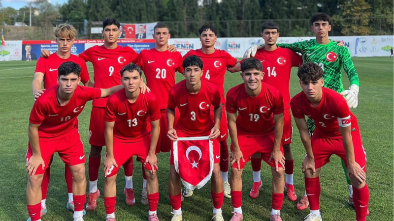 U 17 Milli Takımımız farklı kazandı