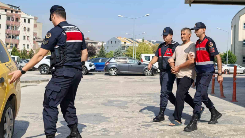 12 yıl hapis cezası olan şahıs jandarmadan kaçamadı