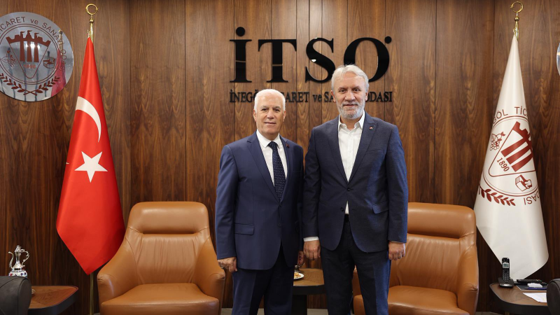 Bozbey'den İnegöl Ticaret ve Sanayi Odasına ziyaret