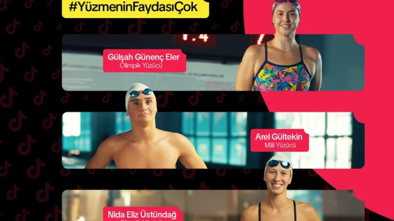Milli yüzücüler yüzmede gençlere ilham oluyor