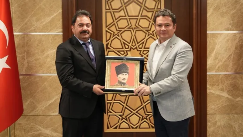 Başkan Aydın’dan yeni İl Emniyet Müdürü Gökçe’ye hayırlı olsun ziyareti