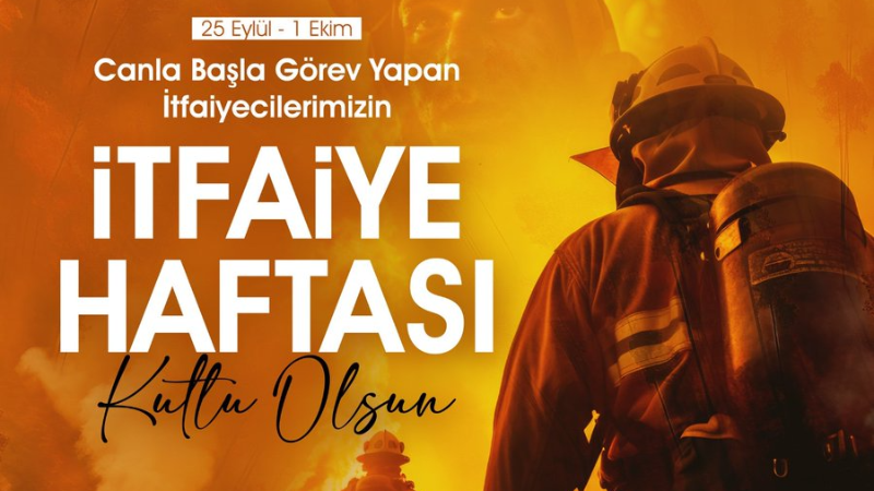 Yıldırım Belediye Başkanı Oktay Yılmaz, İtfaiyeciler gününü kutladı