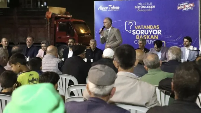 İnegöl’de mahalle buluşmaları devam ediyor