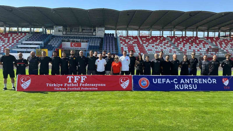 UEFA C Kursu 10 ilde yapıldı
