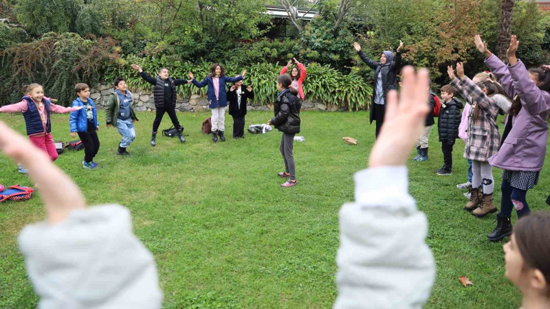 Minik kaşifler Leylek Göl Evi’nde