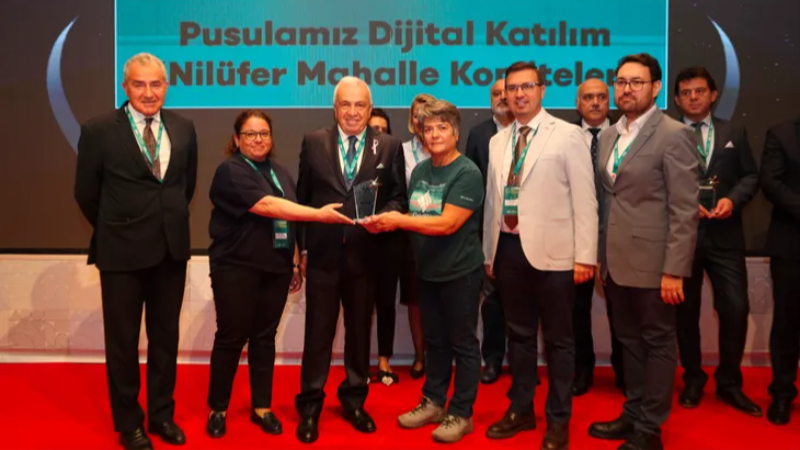Nilüfer Belediyesi’nin dijital katılım projesine “Akıllı Şehir” ödülü