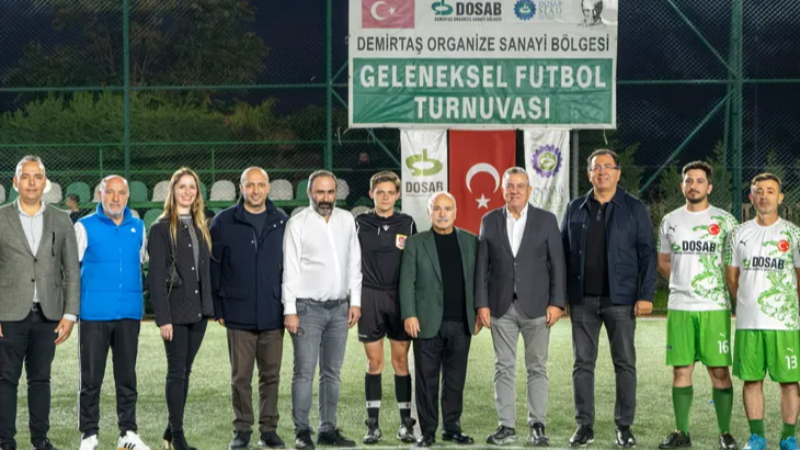 DOSAB’da geleneksel futbol heyecanı