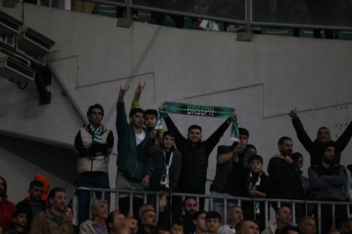 (FOTO GALERİ) Bursaspor-Muşspor Maçından Fotoğraflar