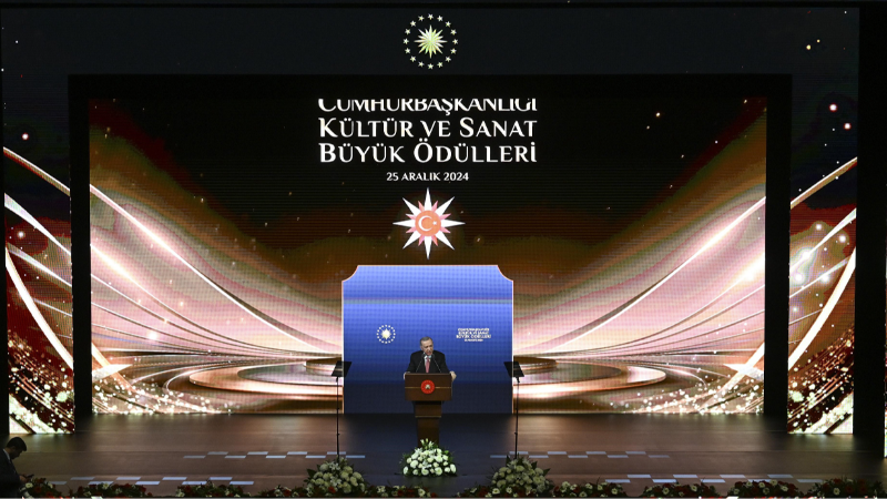 Cumhurbaşkanlığı Kültür ve Sanat Ödülleri Veriliyor