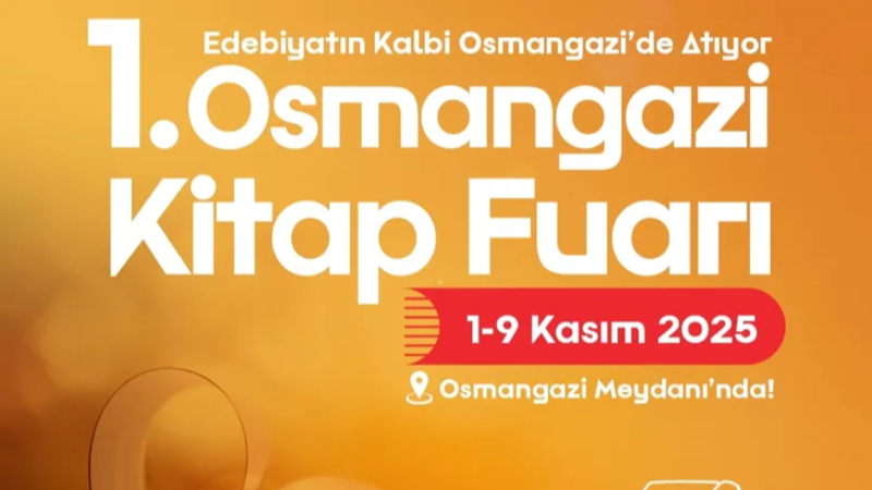 Osmangazi Kitap Fuarı kapılarını açıyor