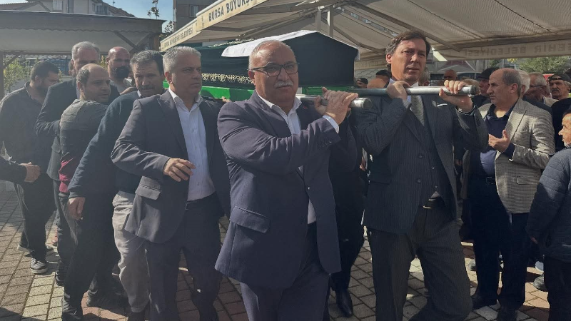 Şehit babası son yolculuğuna uğurlandı