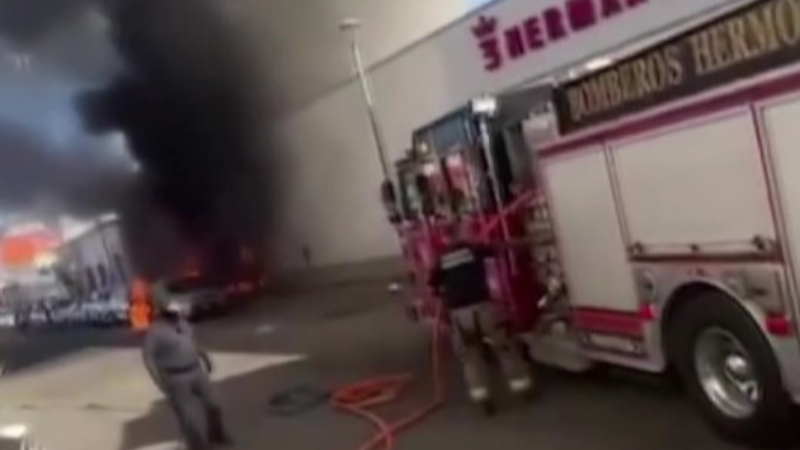 Meksika’da süpermarkette patlama