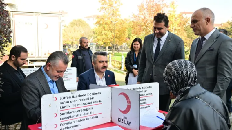 Yıldırım'dan Kızılay'a tam destek