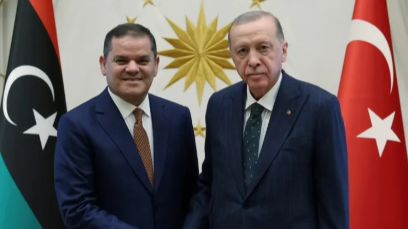 Cumhurbaşkanı Erdoğan, Libya Başbakanı Dibeybe ile görüştü