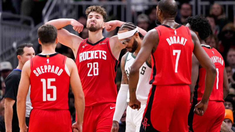 Houston Rockets, Milwaukee Bucks’ı 122-115 yendi