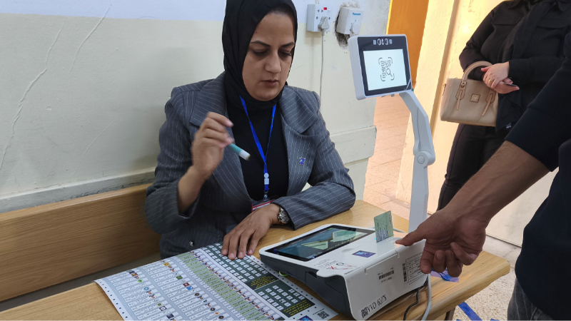 Irak’ta özel oylamada katılım yüzde 82,42
