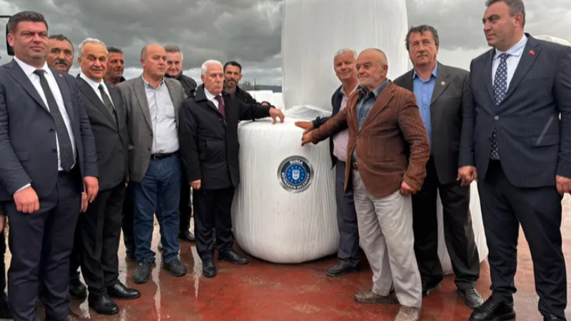 Bursa’da çiftçilere destek sürüyor...