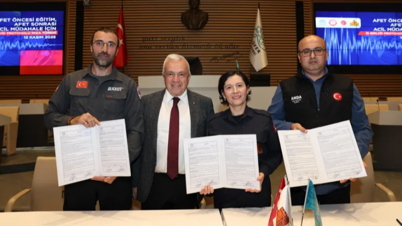 Nilüfer’de afetlere karşı güç birliği