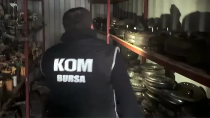 Bursa’da gümrük kaçağı araç operasyonu