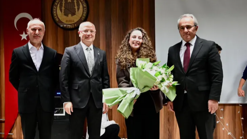 Davut Gürkan'ın mezun olduğu okulda anlamlı buluşma