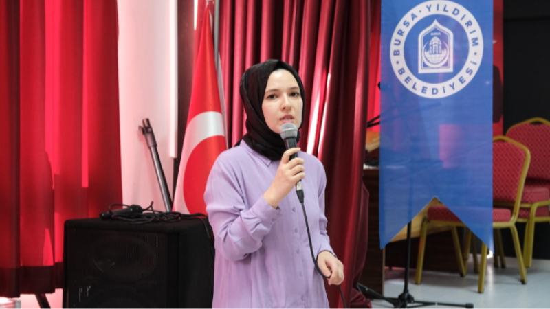 Yıldırım'da gençlere sağlıklı beslenme bilinci