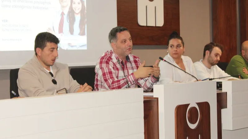 İMO yönetimi genç mühendislerle buluştu