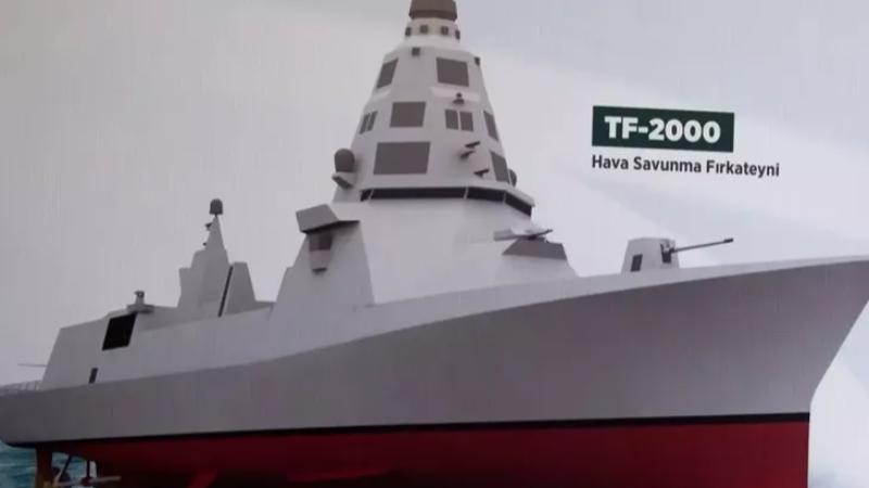 TF-2000'in ilk blok inşasına başlandı