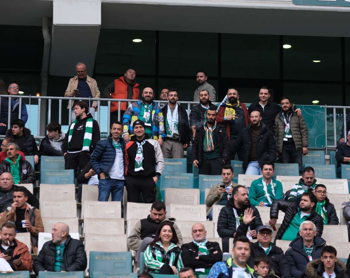 (ÖZEL) Bursaspor - Fethiyespor taraftar fotoğrafları 1