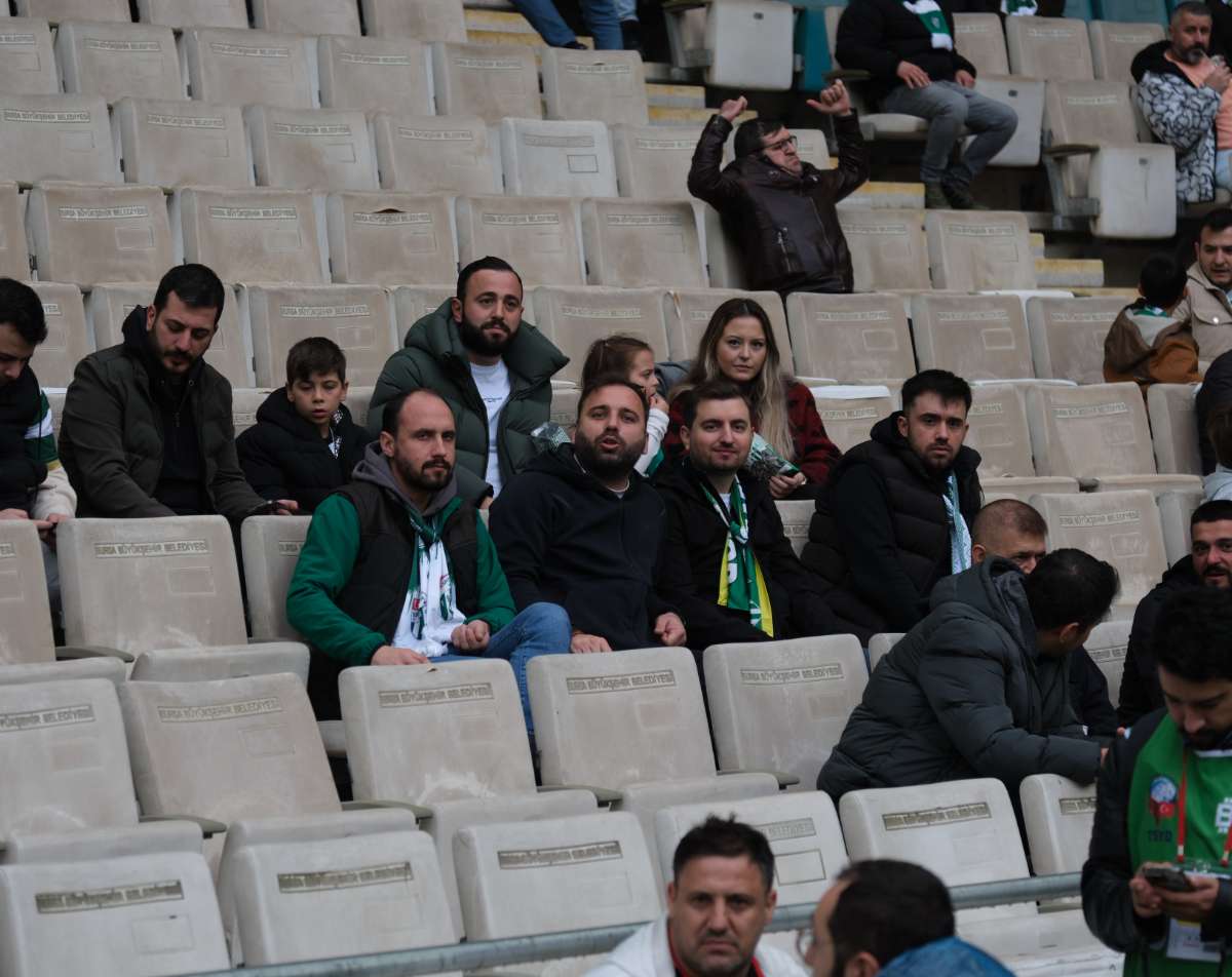 (ÖZEL) Bursaspor - Fethiyespor taraftar fotoğrafları 1