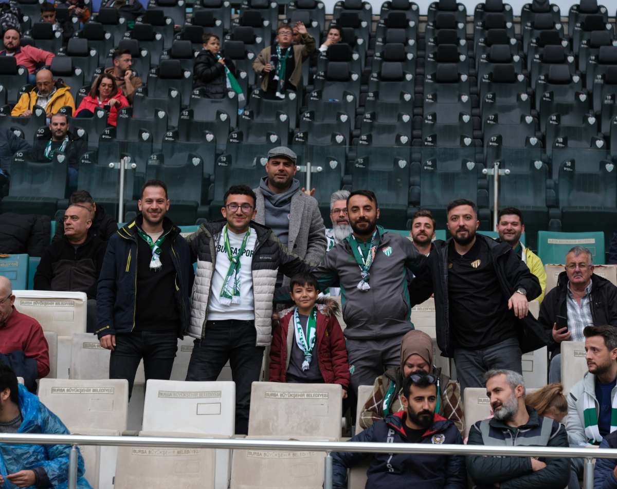 (ÖZEL) Bursaspor - Fethiyespor taraftar fotoğrafları 1