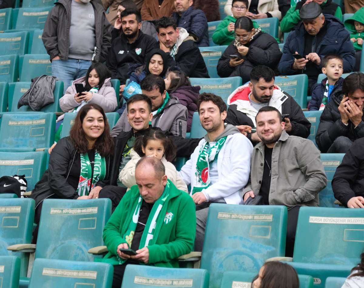 (ÖZEL) Bursaspor - Fethiyespor taraftar fotoğrafları 1