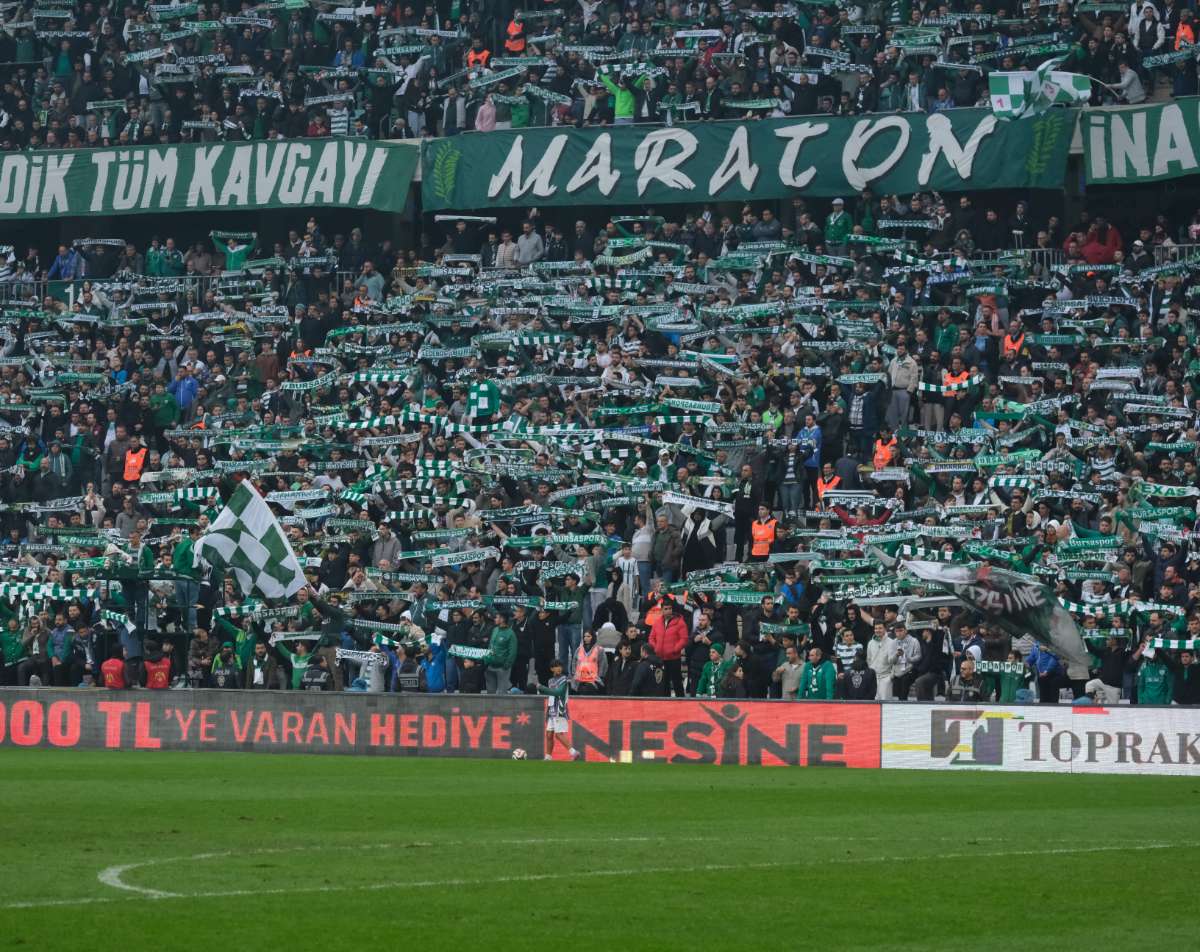 (ÖZEL) Bursaspor - Fethiyespor taraftar fotoğrafları 1