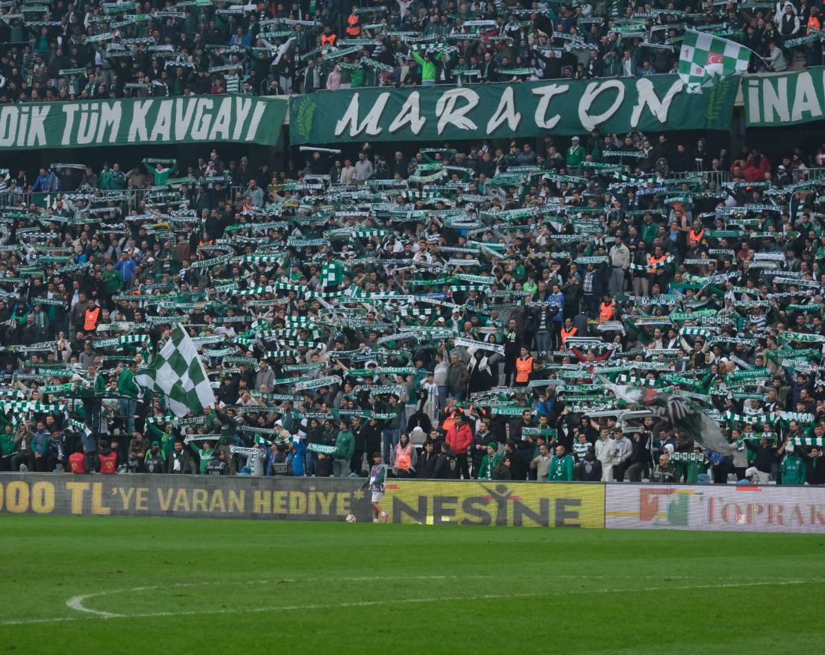 (ÖZEL) Bursaspor - Fethiyespor taraftar fotoğrafları 1