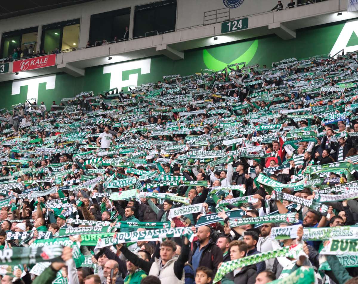 (ÖZEL) Bursaspor - Fethiyespor taraftar fotoğrafları 1