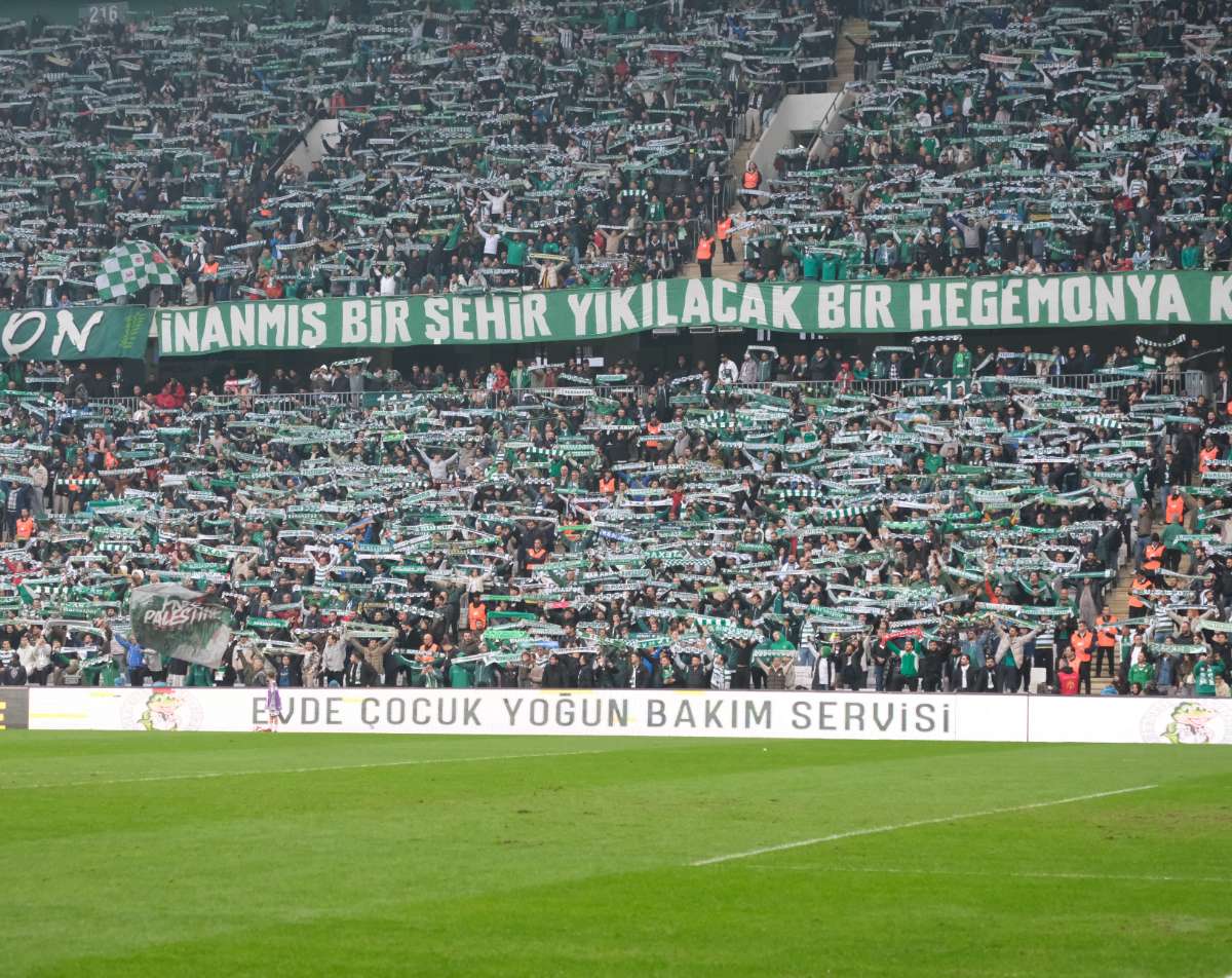 (ÖZEL) Bursaspor - Fethiyespor taraftar fotoğrafları 1