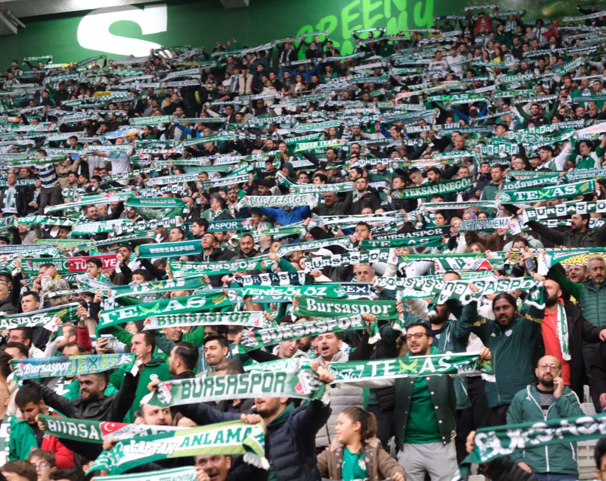 (ÖZEL) Bursaspor - Fethiyespor taraftar fotoğrafları 1