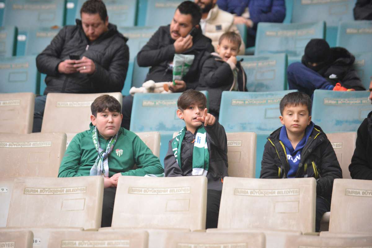 (ÖZEL) Bursaspor - Fethiyespor taraftar fotoğrafları 2